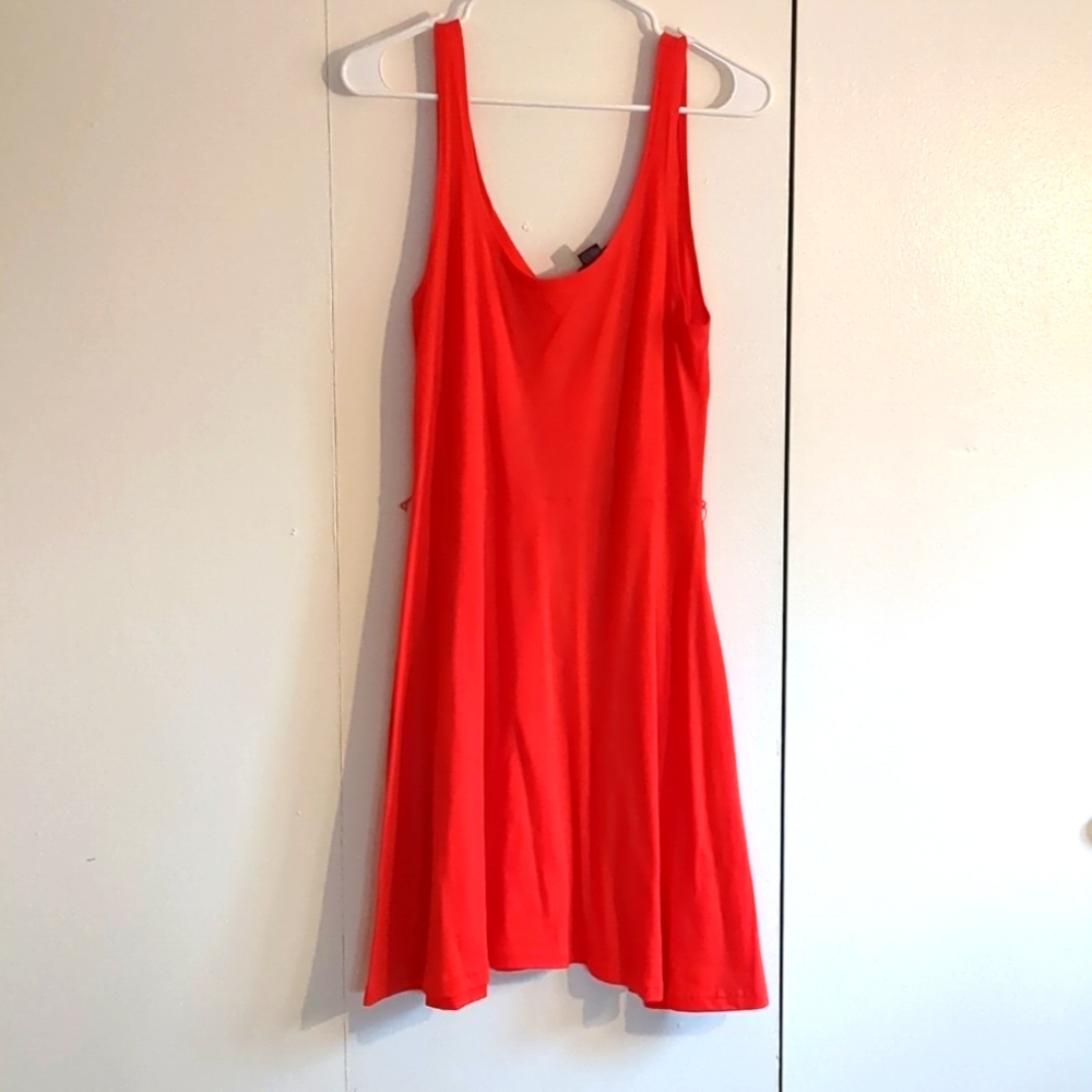 Juniors Coral Dress